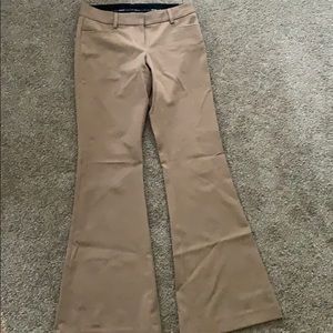 Size 0R Express Bootcut tan dress pants